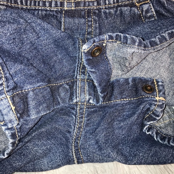 OSH KOSH B’GOSH JEAN OVERALL SHORTS 24 M - Picture 10 of 13